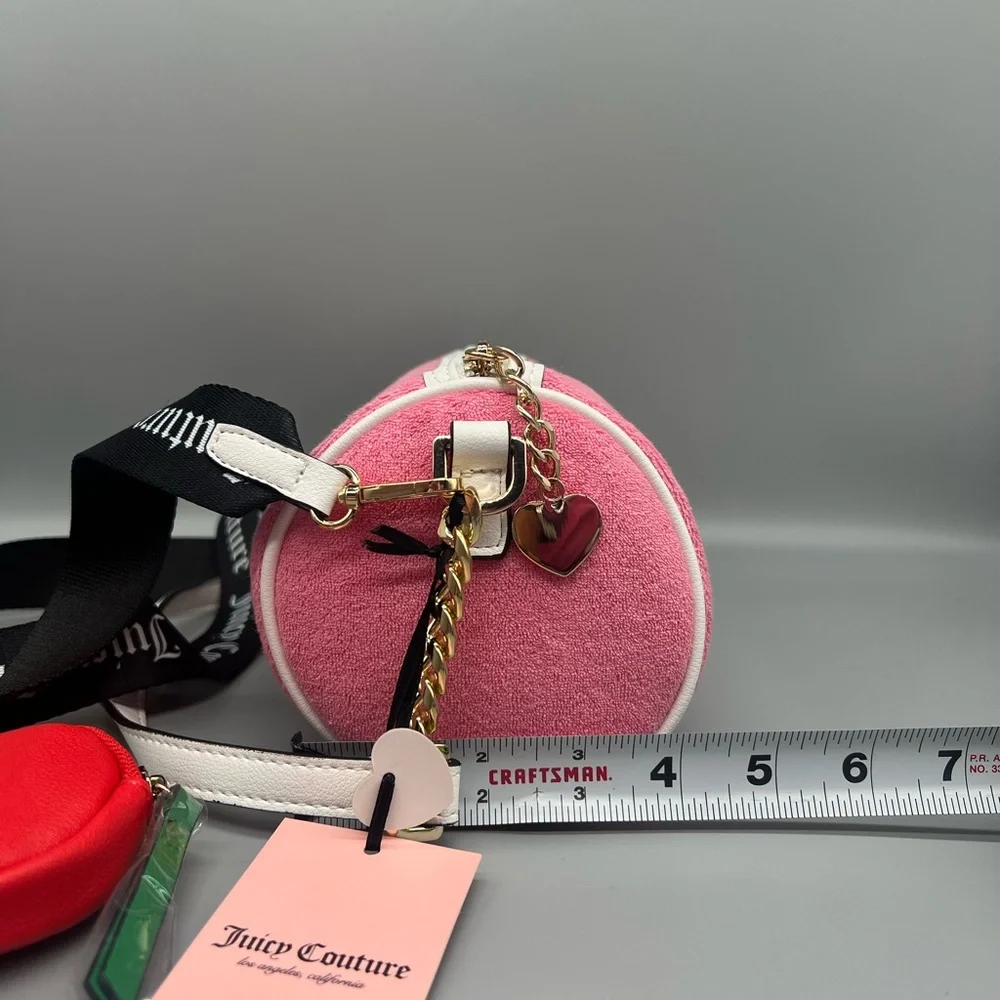 Juicy couture sweet n juicy apple mini barrel purse